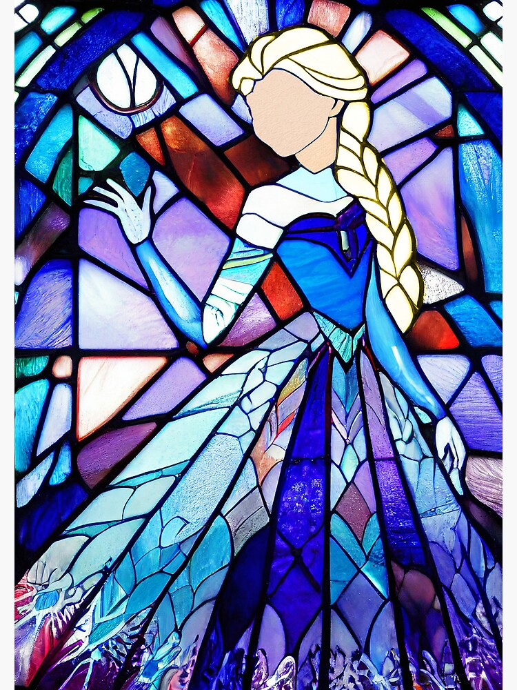 Ice Queen Stained Glass