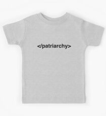 End Patriarchy Kids Tee