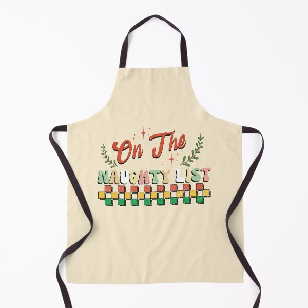 Item preview, On the naughty list retro Christmas vintage designs designed and sold by DesignsbyMona.
