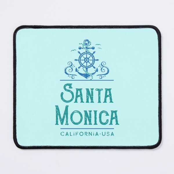 Item preview, Santa Monica California Vintage Nautical Design designed and sold by Futurebeachbum.