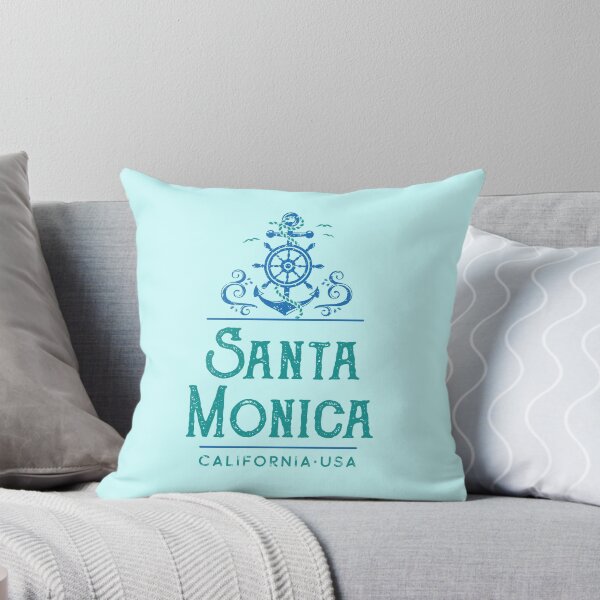 Item preview, Santa Monica California Vintage Nautical Design designed and sold by Futurebeachbum.