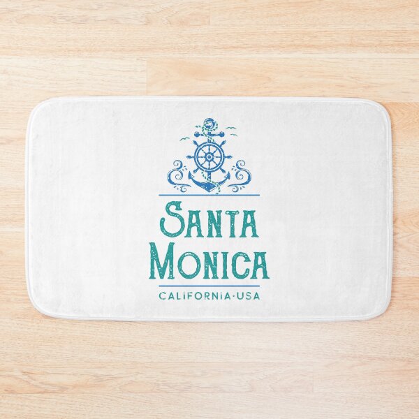Item preview, Santa Monica California Vintage Nautical Design designed and sold by Futurebeachbum.