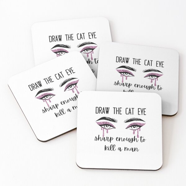 Item preview, Cat eye sharp enough to kill a man / Vigilante shit designed and sold by BloompodDesigns.