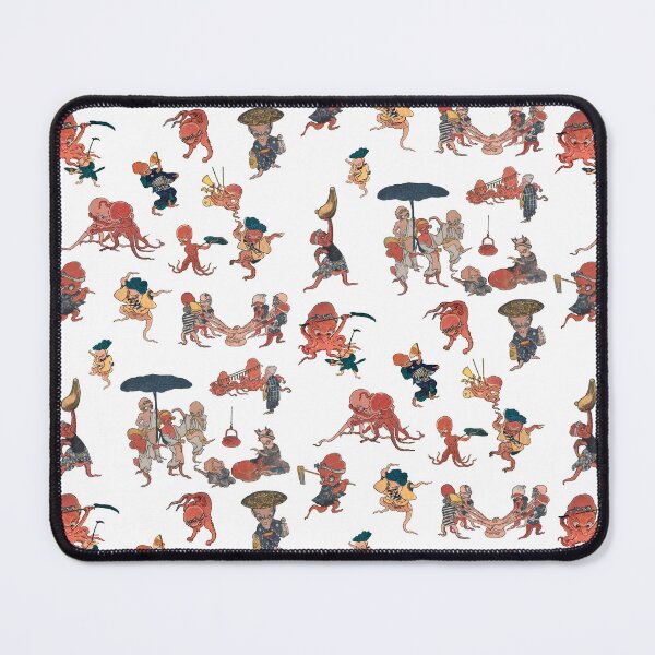 Item preview, [Japanese vintage] Dancing Octopus by Kuniyoshi designed and sold by Kotaro-JP.