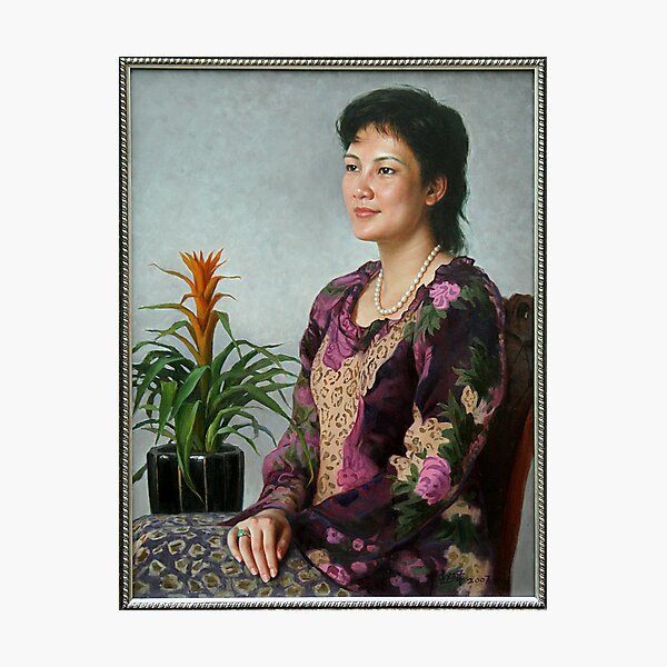 Item preview, A Friend - Portrait 4 designed and sold by Ze Zhao.