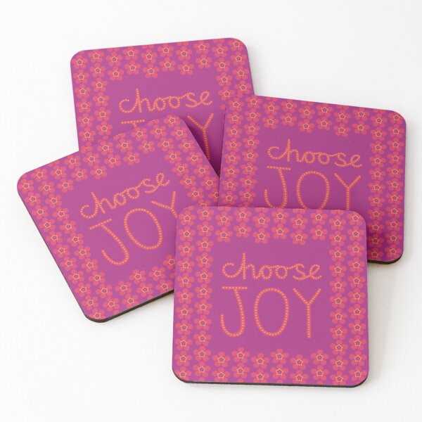 Item preview, Inspirational Choose Joy Quote designed and sold by BloomJoyStudio.