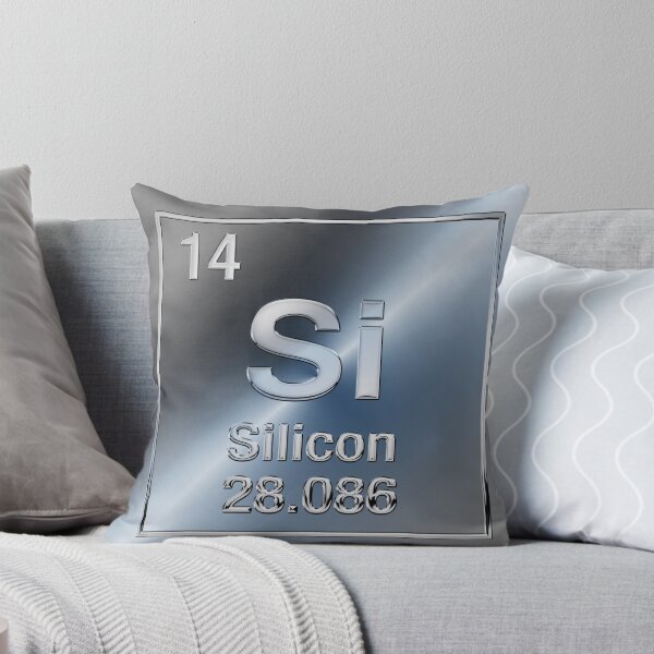 Item preview, Periodic Table of Elements - Silicon (Si) designed and sold by Serge Averbukh Art Studio.