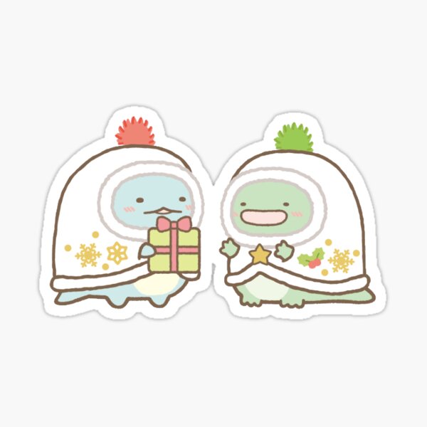 sumikko gurashi Inspired sticker pack Sticker for Sale by katieeh21