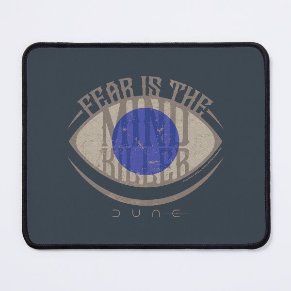 Item preview, Fear is the mind Killer Blue Eye Vintage Badge designed and sold by wolfkin-design.