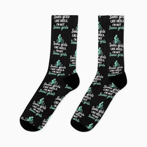 Item preview, Some girls like heels i am not some girls mountain biking MTB Funny Mountain Bike Art For Men Women designed and sold by mohmmed22.
