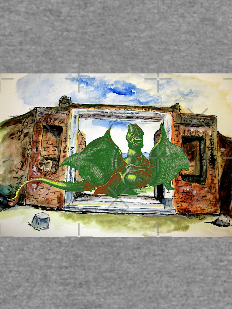 Dragon In Pompeii by cjkell
