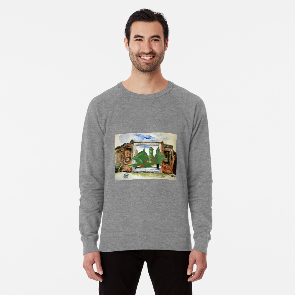Dragon In Pompeii Lightweight Sweatshirt