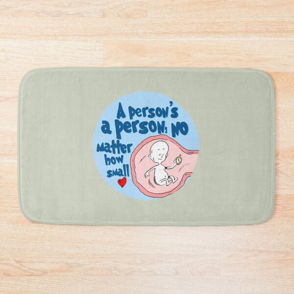 Item preview, A persons a person no matter how small designed and sold by MarloKnight.