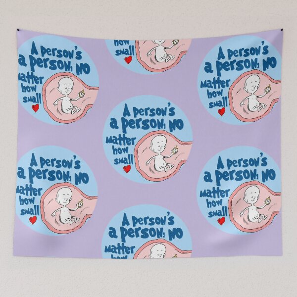 Item preview, A persons a person no matter how small designed and sold by MarloKnight.