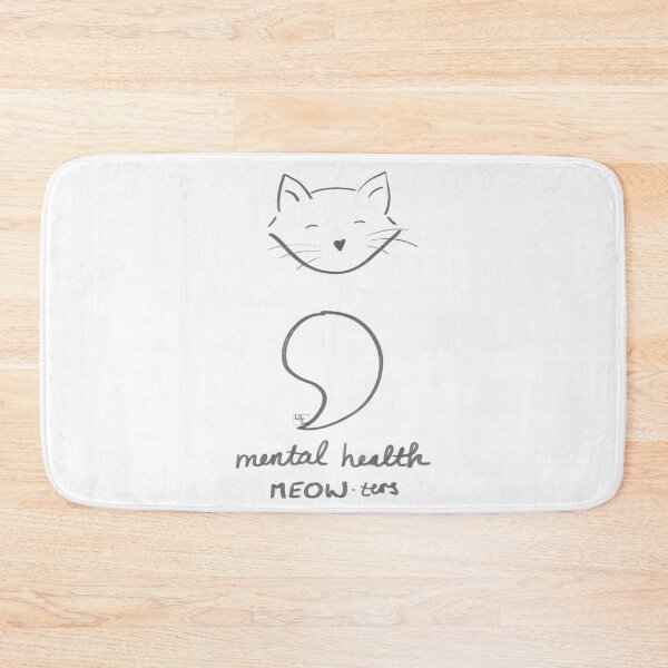 Item preview, meow-tal health  designed and sold by BellaAndTheBees.