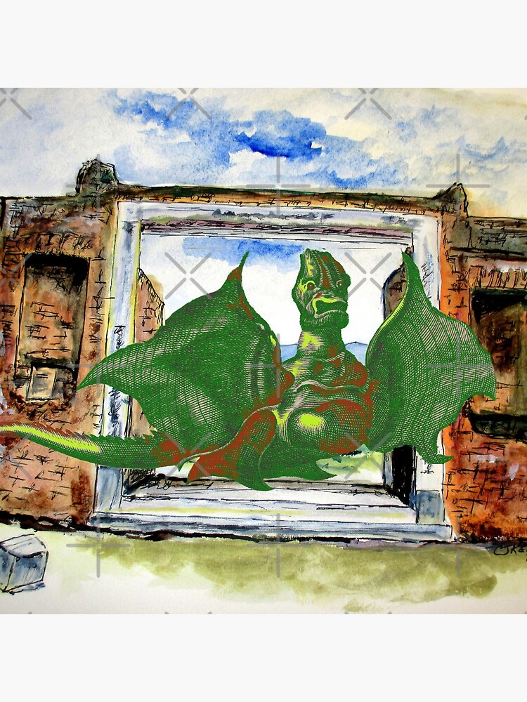 Dragon In Pompeii by cjkell