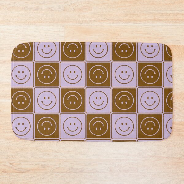 Item preview, Checkered Smiley Faces Pattern Design  Muted Color Palette designed and sold by tartagain.