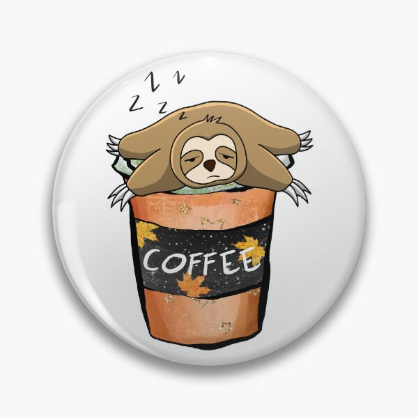 Item preview, Cute Sloth Need Coffee designed and sold by virillanissa.