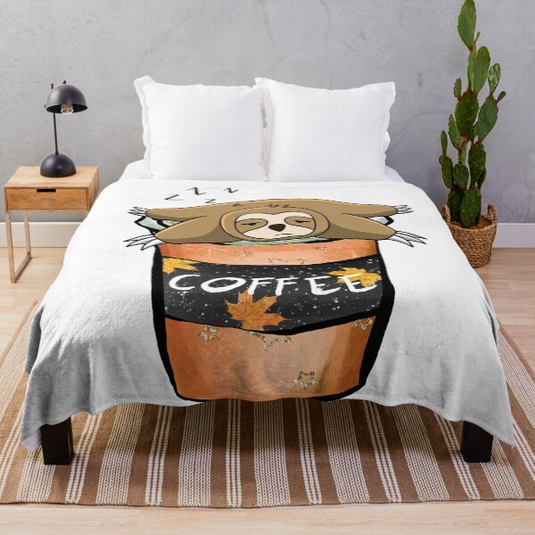 Item preview, Cute Sloth Need Coffee designed and sold by virillanissa.