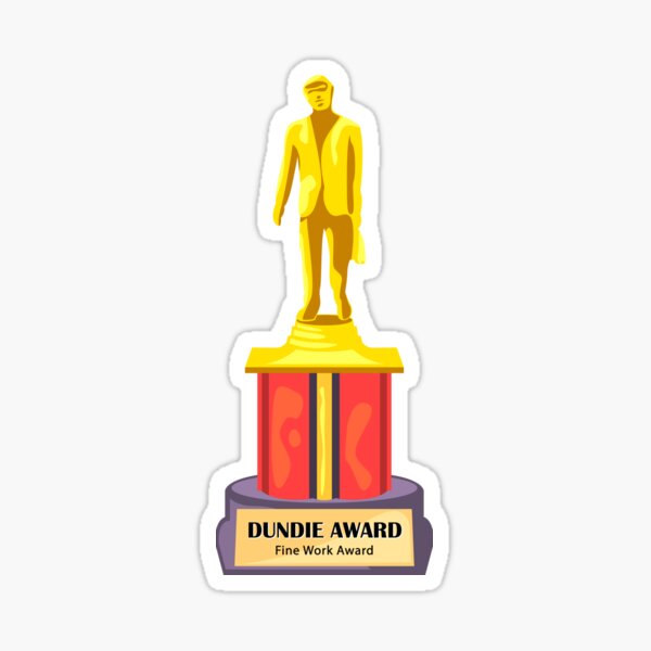 dundie-award-trophy-fine-work-award-sticker-for-sale-by