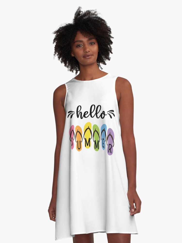 flip flop dress