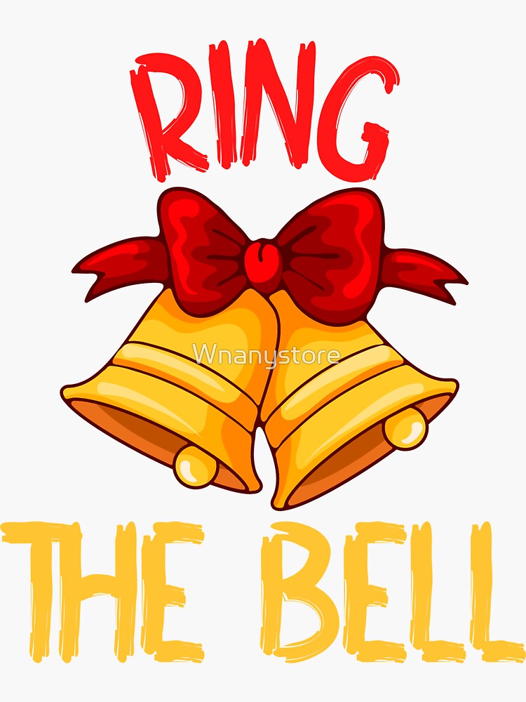 Ring The Bell Philadelphia Philly Baseball Christmas | Sticker