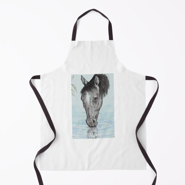Item preview, Horse drinking designed and sold by gregdayworks.