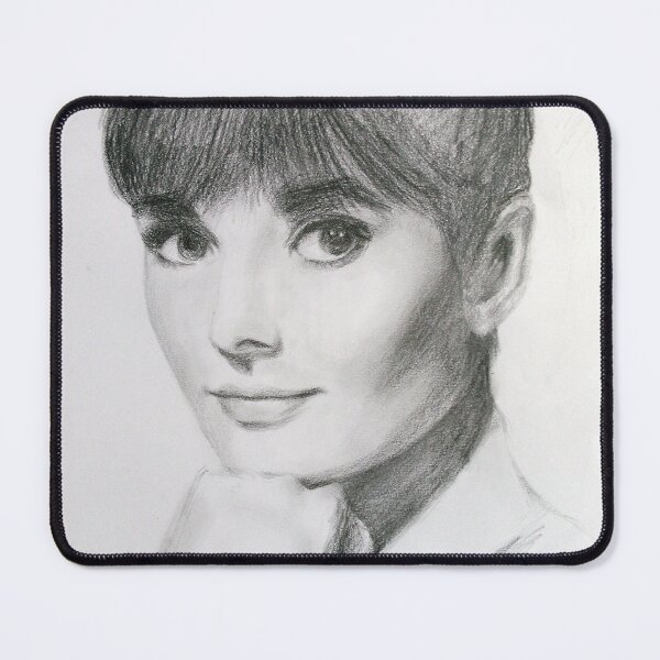 Item preview, Audrey Hepburn drawing designed and sold by GoldsteinART.