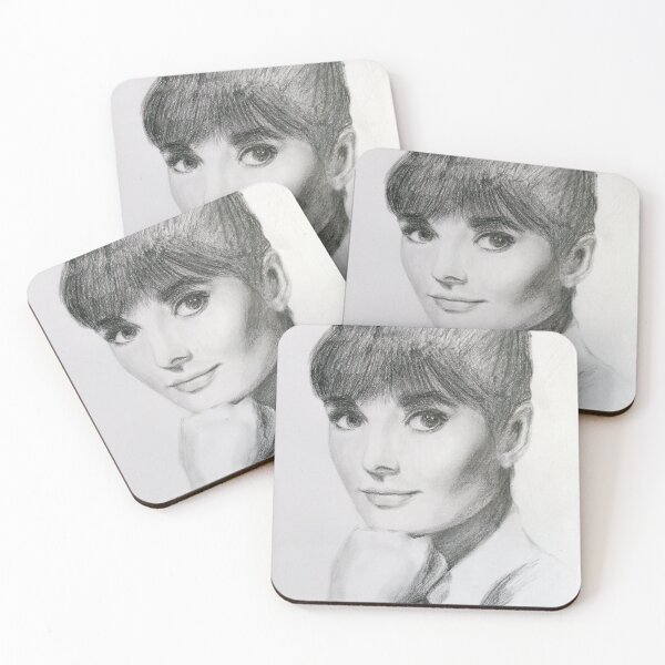 Item preview, Audrey Hepburn drawing designed and sold by GoldsteinART.