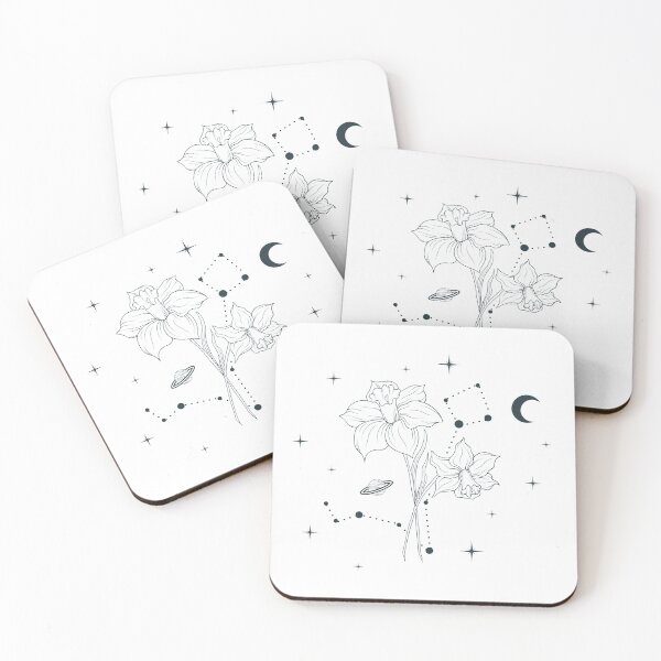 Item preview, March Daffodil Birth Flower Constellations designed and sold by OmniRoseArt.