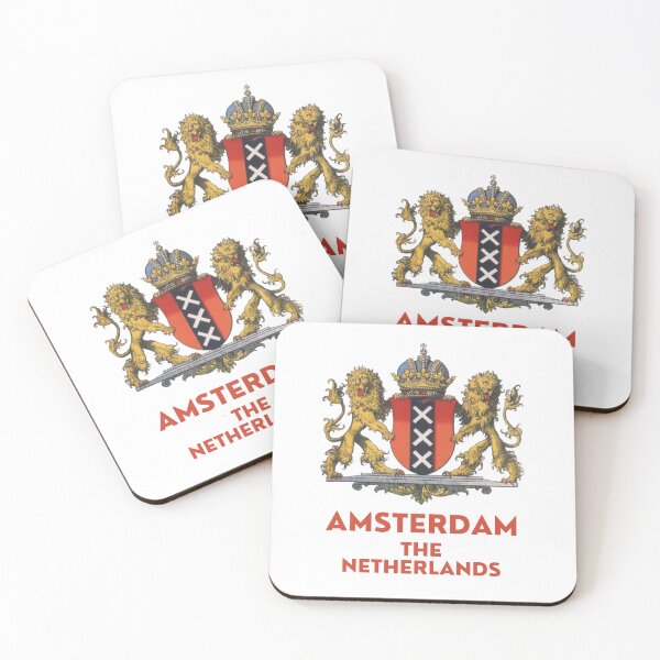 Item preview, Amsterdam The Netherlands mockup designed and sold by LindaLG.