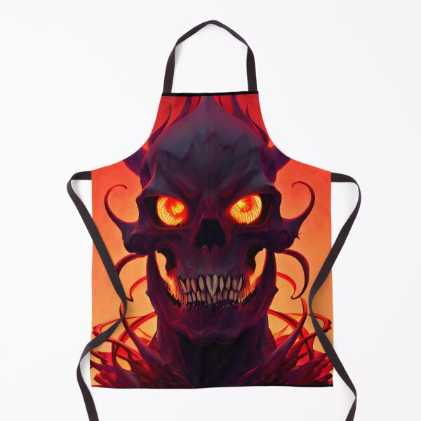 Item preview, Demonic skull with burning eyes designed and sold by DopeDesign111.