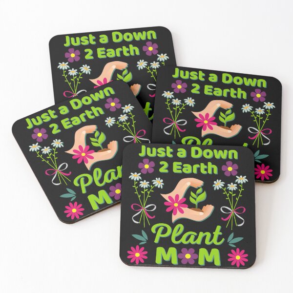 Item preview, Down 2 Earth Plant Mom designed and sold by BluePlanetMerch.