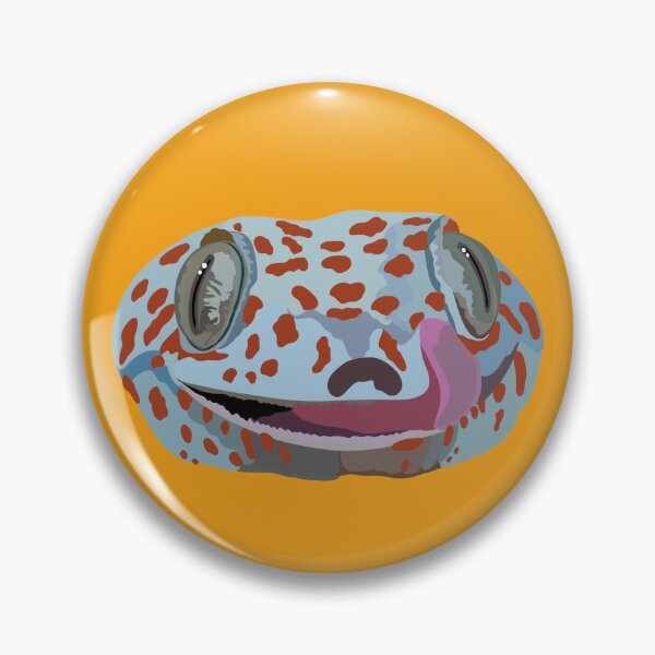 Item preview, T is for Tokay Gecko, Tokay Gecko – Vibrant and Noisy Tropical Lizard Illustration designed and sold by PrettylittlepastelUk.