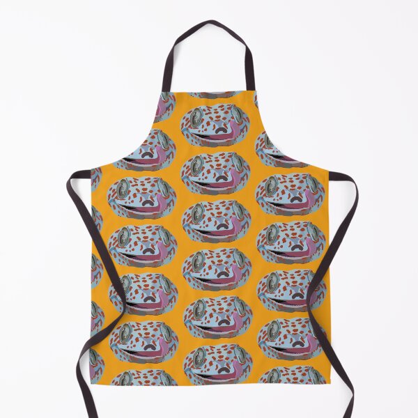 Item preview, T is for Tokay Gecko, Tokay Gecko – Vibrant and Noisy Tropical Lizard Illustration designed and sold by PrettylittlepastelUk.