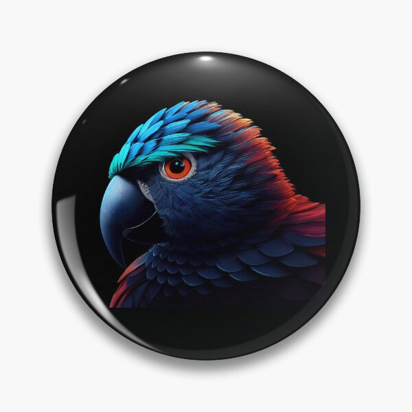 Item preview, Futuristic parrot designed and sold by MorningPanda.