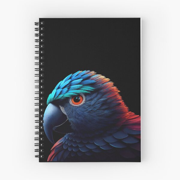 Item preview, Futuristic parrot designed and sold by MorningPanda.