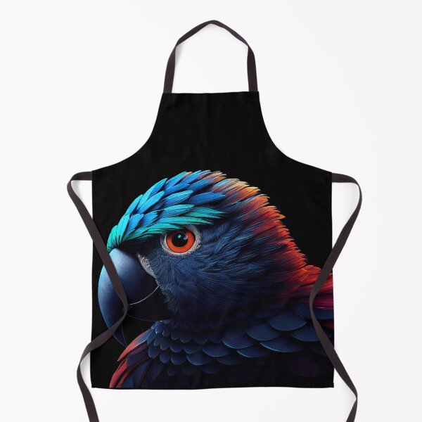 Item preview, Futuristic parrot designed and sold by MorningPanda.