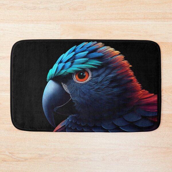 Item preview, Futuristic parrot designed and sold by MorningPanda.
