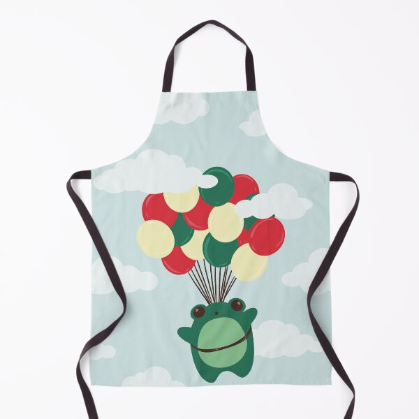 Item preview, Balloon Flying Frog in the Sky designed and sold by KateAngelaArt.