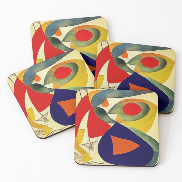 Item preview, Illustrations inspired by Wassily Kandinsky designed and sold by VISIONARTIST.