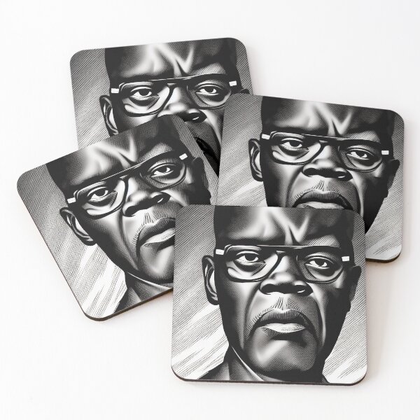 Item preview, Samuel L Jackson - Film Legend - Comic Book Style designed and sold by AforAwesome.