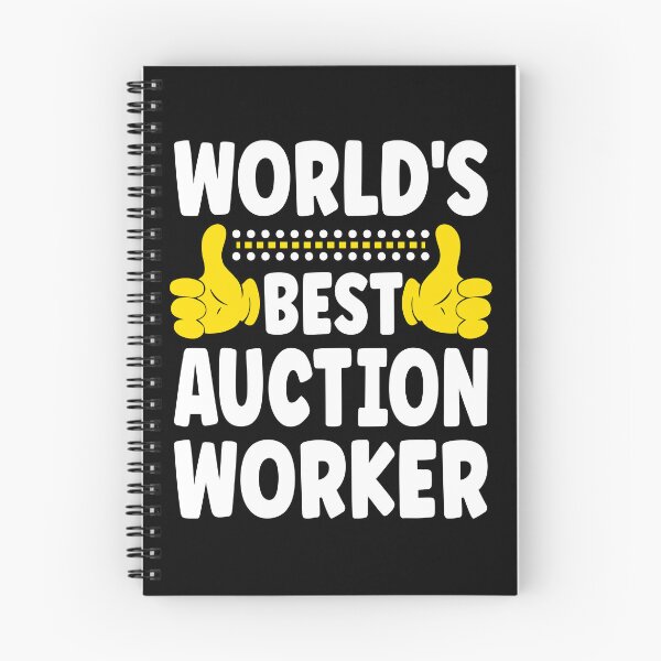 Item preview, World's Best Auction Worker Funny Job Title Auction Worker designed and sold by ecomdesign.