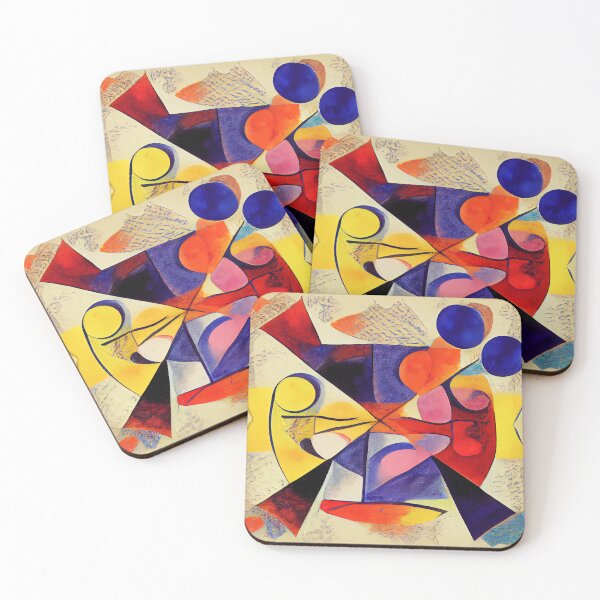 Item preview, Illustrations inspired by Wassily Kandinsky designed and sold by VISIONARTIST.