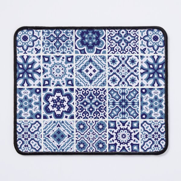 Item preview, Ornate Portuguese Tiles Pattern - Blue and White designed and sold by prirajdesigns.