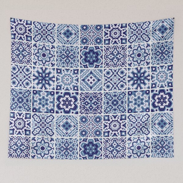 Item preview, Ornate Portuguese Tiles Pattern - Blue and White designed and sold by prirajdesigns.