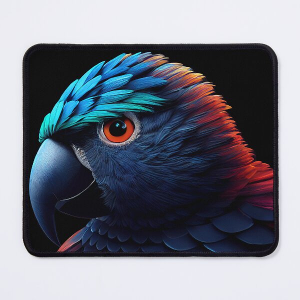 Item preview, Futuristic parrot designed and sold by MorningPanda.