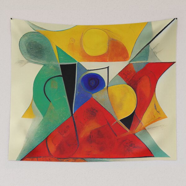Item preview, Illustrations inspired by Wassily Kandinsky designed and sold by VISIONARTIST.