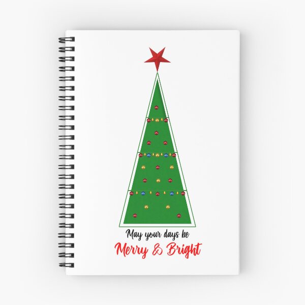Item preview, May your days be Merry & Bright designed and sold by UniqueDesignHub.