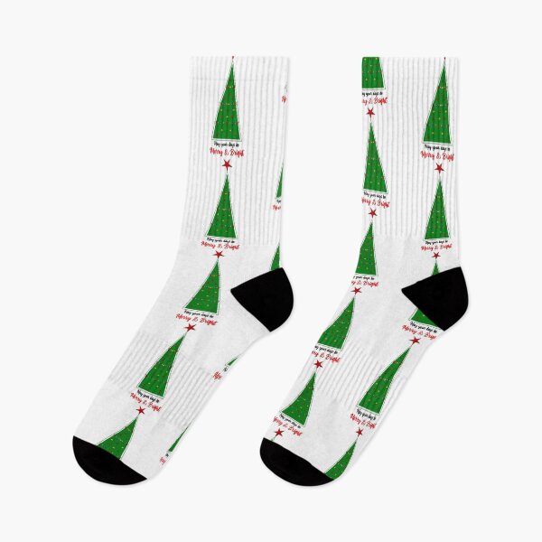 Item preview, May your days be Merry & Bright designed and sold by UniqueDesignHub.